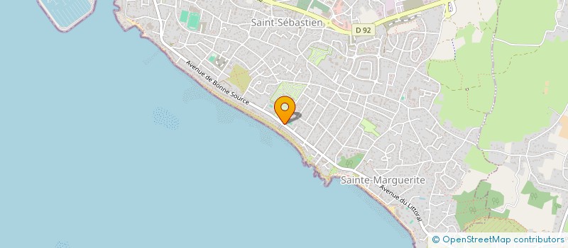 localisation de l'entreprise IMMONEUF ATLANTIQUE à PORNICHET