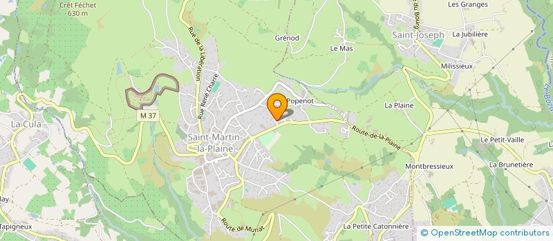 localisation de l'entreprise IMMONIS  SAINT-MARTIN-LA-PLAINE