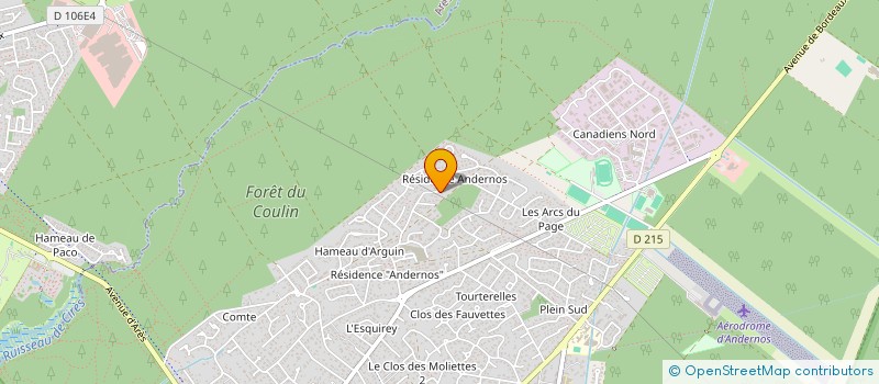 localisation de l'entreprise IMMONIS1  ANDERNOS-LES-BAINS