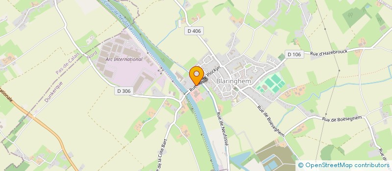 localisation de l'entreprise IMMONOKO  BLARINGHEM