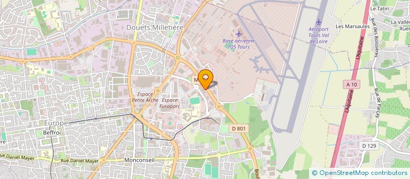 localisation de l'entreprise IMMONORD  TOURS