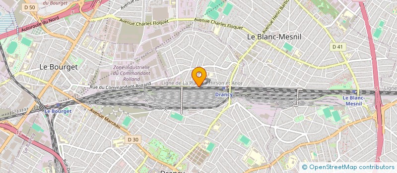 localisation de l'entreprise IMMONOVA PROMOTION  DRANCY