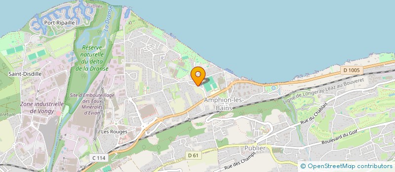 localisation de l'entreprise IMMONTAGNE  PUBLIER