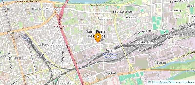 localisation de l'entreprise IMMONUX  SAINT-PIERRE-DES-CORPS