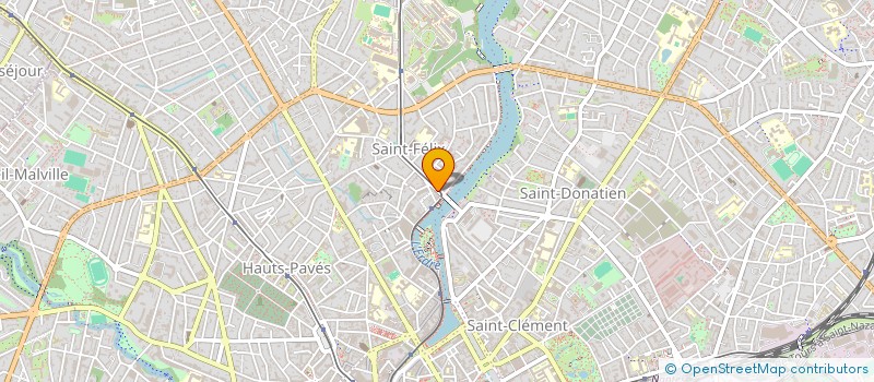 localisation de l'entreprise IMMOOP  NANTES