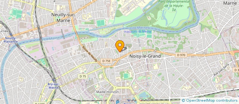 localisation de l'entreprise IMMOP  NOISY-LE-GRAND