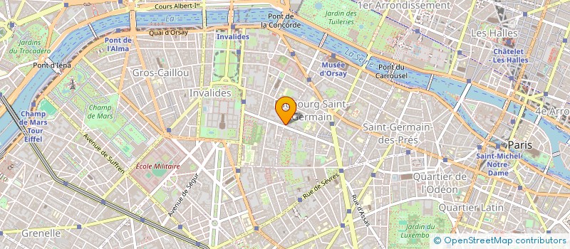 localisation de l'entreprise IMMOPA  PARIS