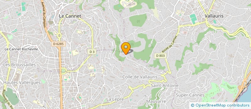 localisation de l'entreprise IMMOPARADIS  CANNES