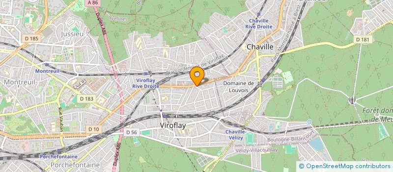 localisation de l'entreprise IMMOPARK  VIROFLAY