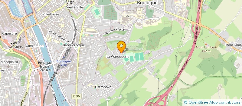 localisation de l'entreprise IMMOPAUL  SAINT-MARTIN-BOULOGNE