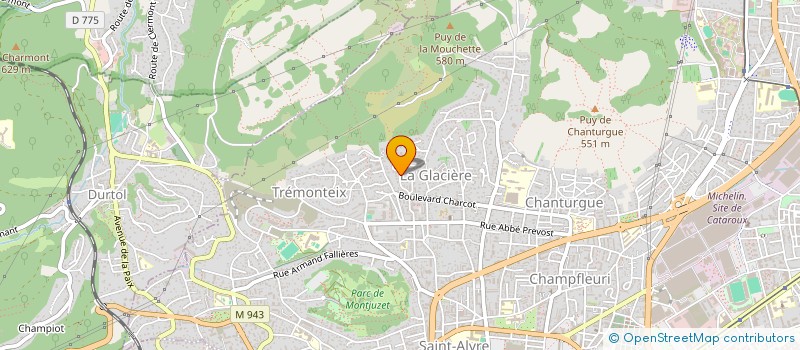 localisation de l'entreprise IMMOPHAR  CLERMONT-FERRAND