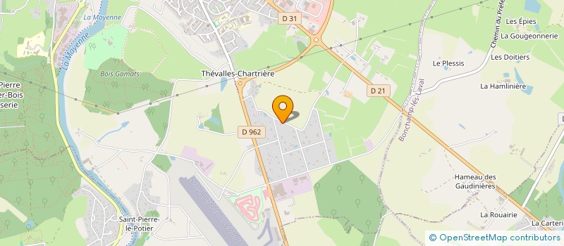 localisation de l'entreprise IMMOPHTA à LAVAL