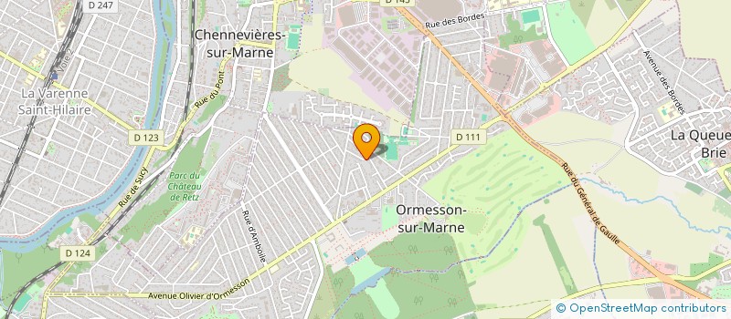 localisation de l'entreprise IMMOPHYS 2  ORMESSON-SUR-MARNE