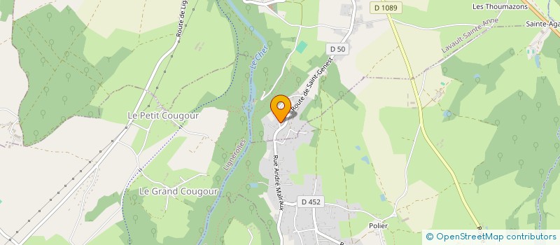 localisation de l'entreprise IMMOPIL  LAVAULT-SAINTE-ANNE