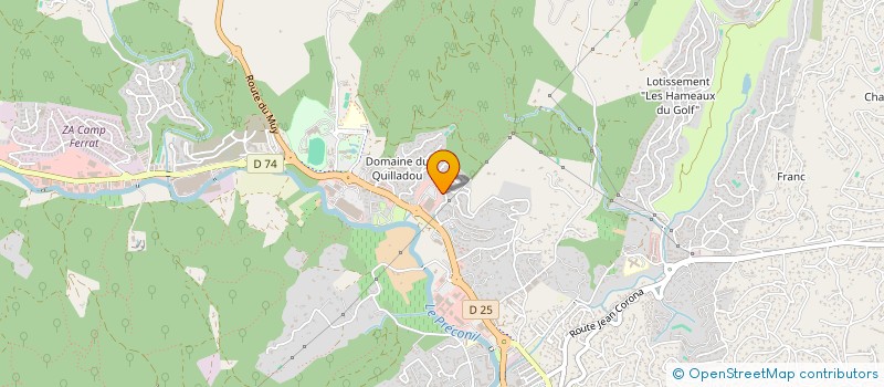 localisation de l'entreprise IMMOPLI  LE PLAN-DE-LA-TOUR