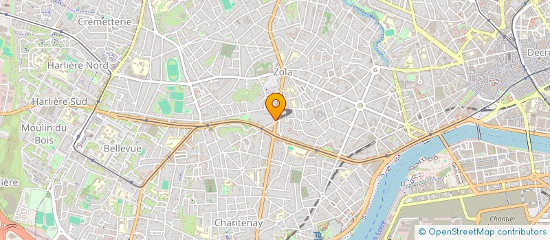 localisation de l'entreprise IMMOPLUS à NANTES