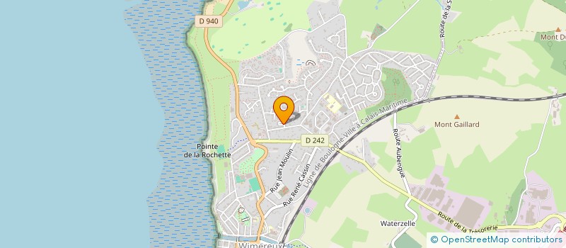 localisation de l'entreprise IMMOPOC  WIMEREUX