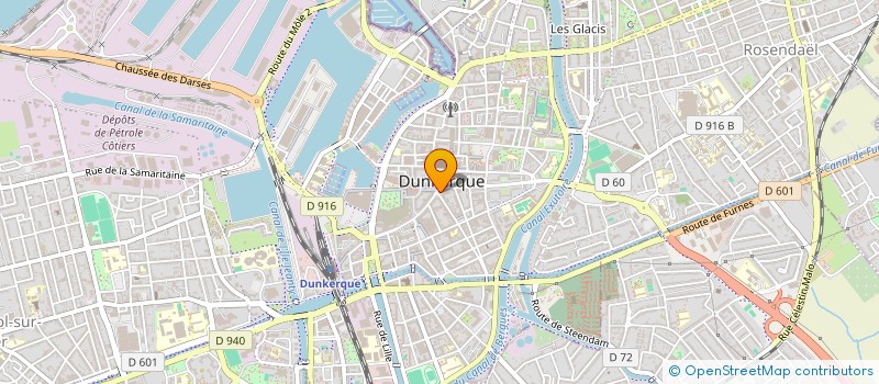 localisation de l'entreprise IMMOPOL à DUNKERQUE