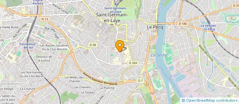 localisation de l'entreprise IMMOPOL  SAINT-GERMAIN-EN-LAYE