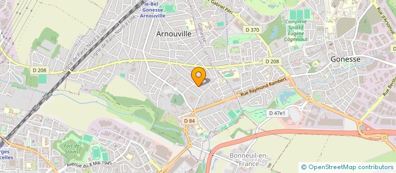 localisation de l'entreprise IMMOPOLY  ARNOUVILLE
