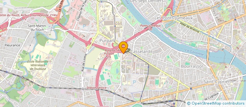localisation de l'entreprise IMMOPORTAGE à TOULOUSE