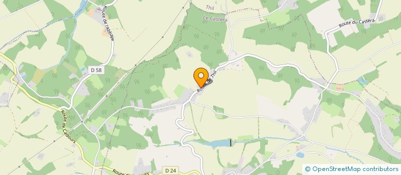localisation de l'entreprise IMMOPREM  LE CASTERA