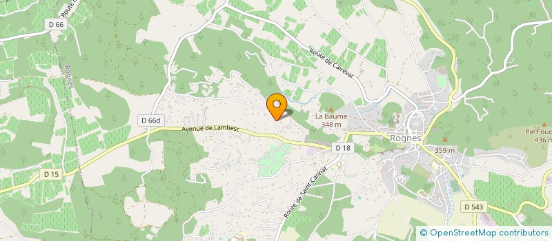 localisation de l'entreprise IMMOPRESTIGE13  ROGNES