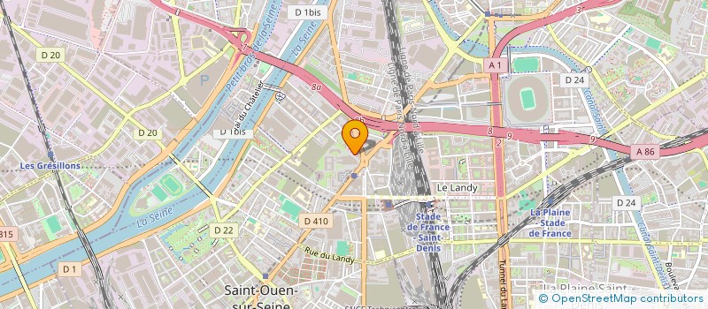 localisation de l'entreprise IMMOPRET à SAINT-DENIS