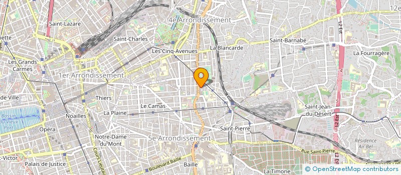 localisation de l'entreprise IMMOPRO FRANCE à MARSEILLE