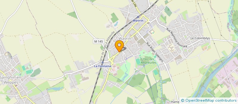 localisation de l'entreprise IMMOPTIQUE  WAVRIN