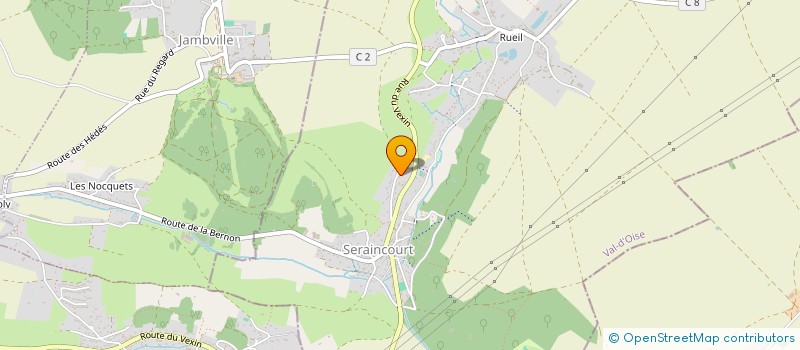 localisation de l'entreprise IMMOPUR  SERAINCOURT