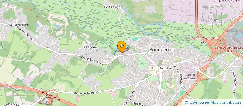 localisation de l'entreprise IMMOQO à BOUGUENAIS