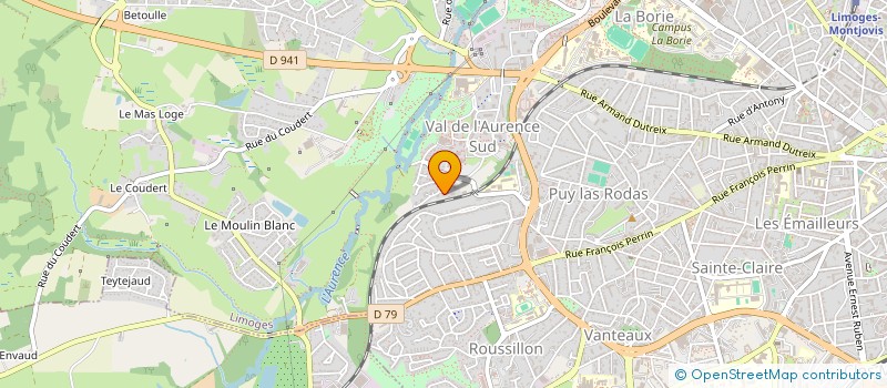localisation de l'entreprise IMMOQOST à LIMOGES
