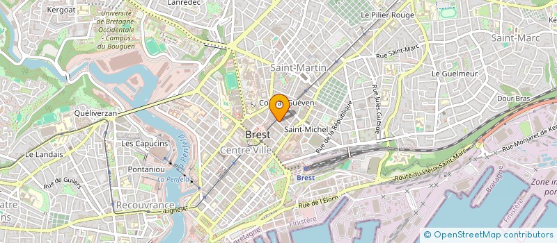 localisation de l'entreprise IMMORAY  BREST