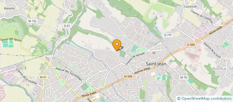 localisation de l'entreprise IMMOREA SARL à SAINT-JEAN