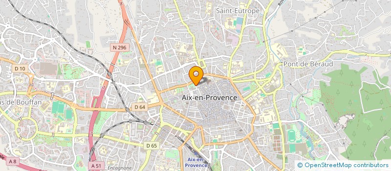 localisation de l'entreprise IMMOREGIE à AIX-EN-PROVENCE