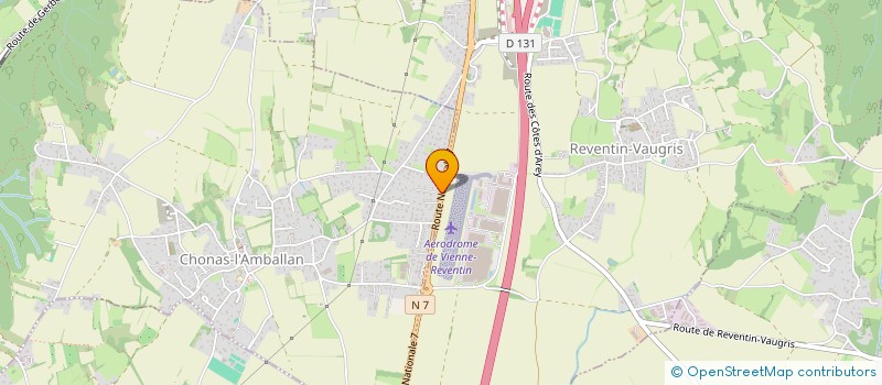 localisation de l'entreprise IMMOREL à VALENCE