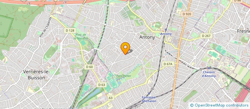 localisation de l'entreprise IMMORENOVV à ANTONY