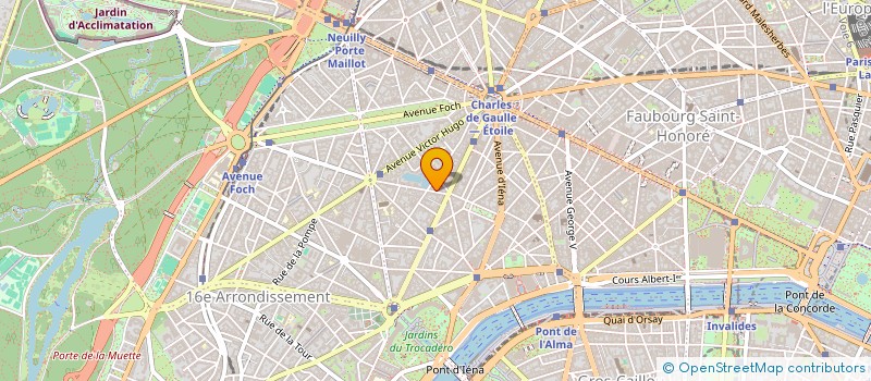 localisation de l'entreprise IMMORIENTAL  PARIS