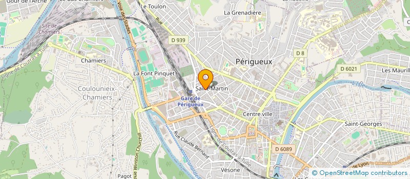 localisation de l'entreprise IMMORIEUX à PERIGUEUX