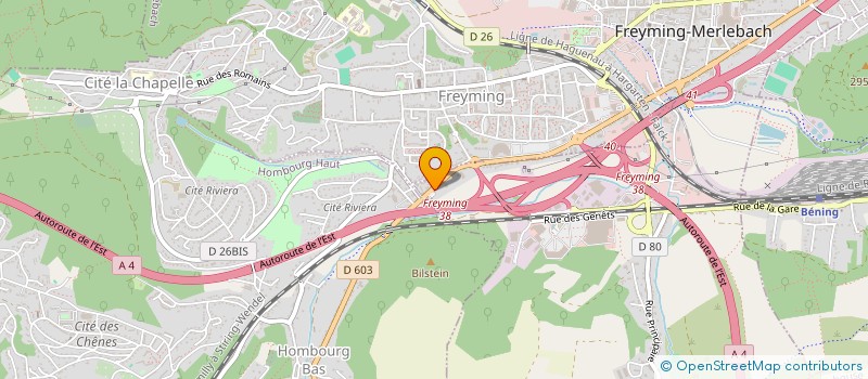 localisation de l'entreprise IMMORISSE  BETTING