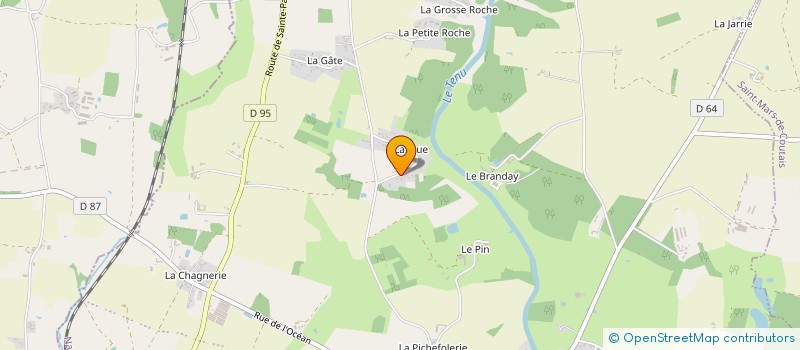 localisation de l'entreprise IMMORIZON  MACHECOUL-SAINT-MEME