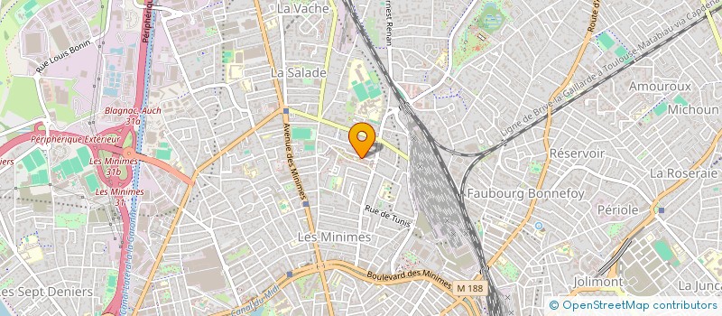 localisation de l'entreprise IMMOROAD à TOULOUSE