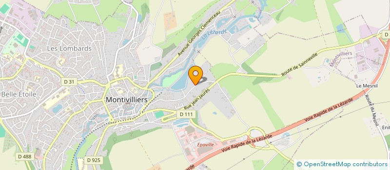 localisation de l'entreprise IMMOROSIE  MONTIVILLIERS