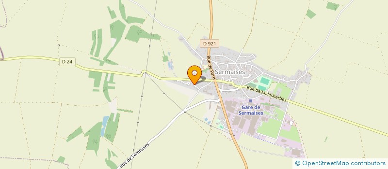 localisation de l'entreprise IMMORT'L  SERMAISES