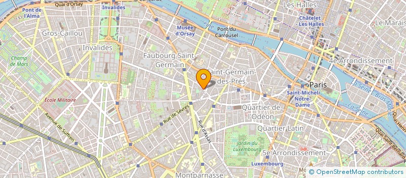 localisation de l'entreprise IMMORTAL FEATURES FRANCE  PARIS