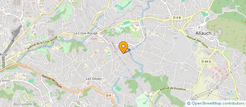 localisation de l'entreprise IMMORTALIZ à ALLAUCH