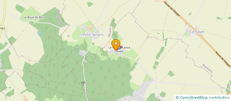 localisation de l'entreprise IMMORTELLE  HADANCOURT-LE-HAUT-CLOCHER