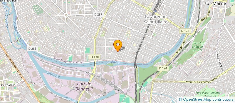 localisation de l'entreprise IMMOSAIS à SAINT-MAUR-DES-FOSSES