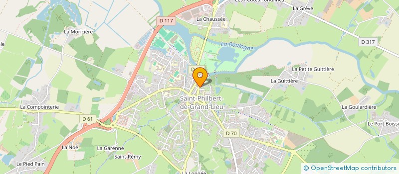 localisation de l'entreprise IMMOSAISONS  SAINT-PHILBERT-DE-GRAND-LIEU